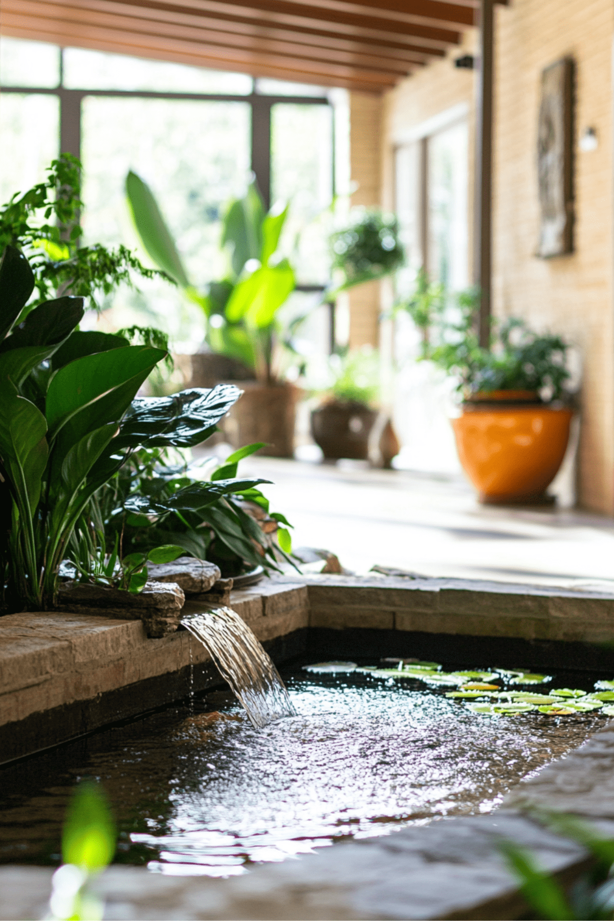 Indoor pond idea 15