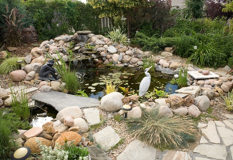 Koi Pond Waterfall Idea 10