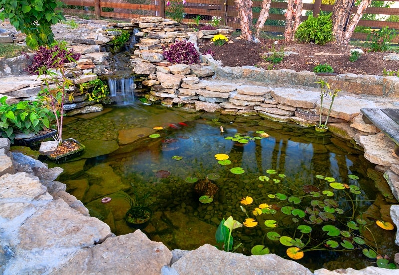 Koi Pond Waterfall Idea 3