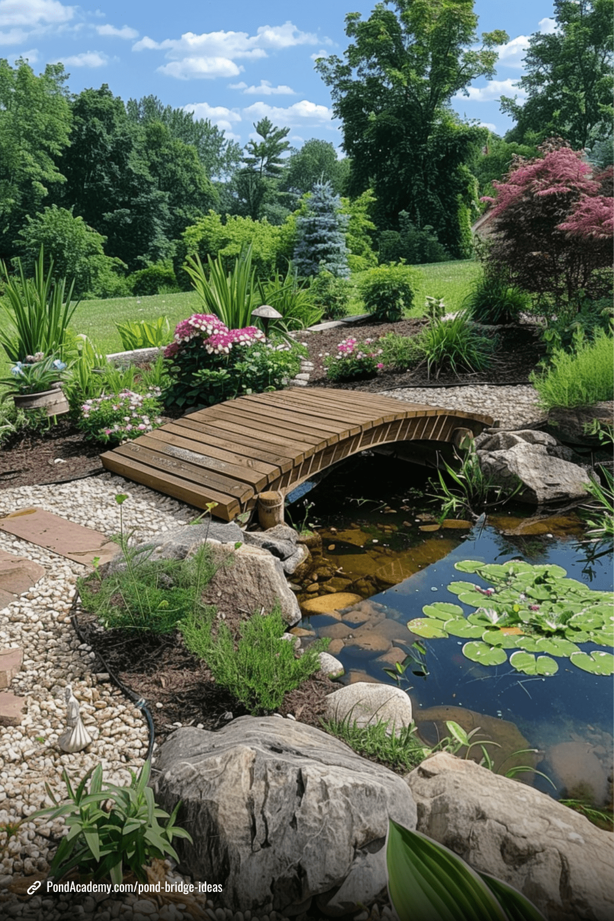 Pond bridge idea 1