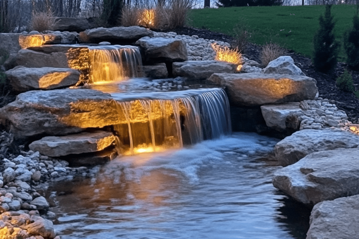 Pond Lighting Idea 12