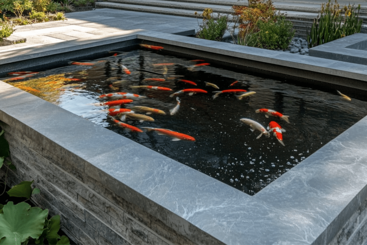 Raised garden pond idea 6