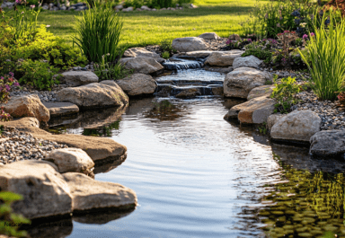 Backyard  pond idea